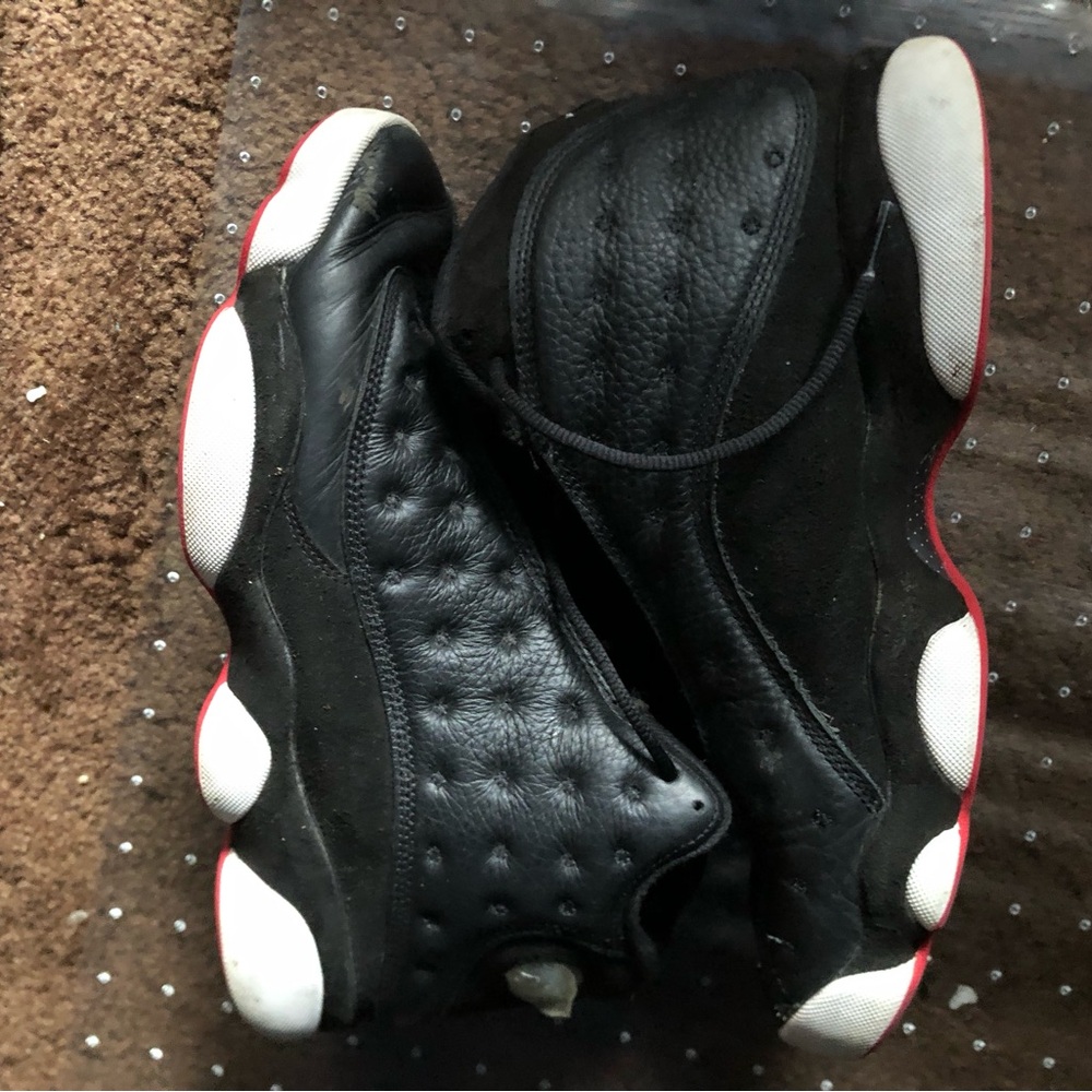Black and Red Athletic Sneakers